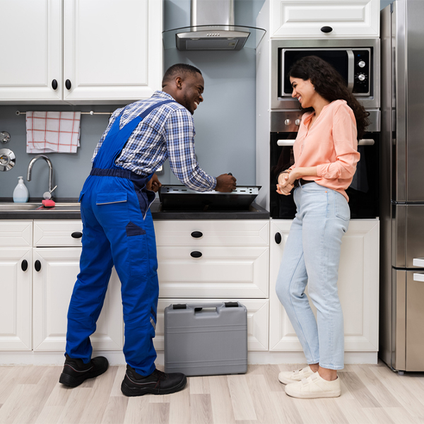 can you provide an estimate for cooktop repair before beginning any work in Union Lake